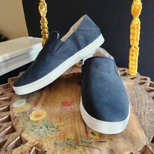 Olukai Hehuea Cozy Slip On in Lava Rock // US Size 8 / EU Size 38